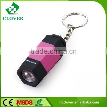 Chinese 0.5W LED pocket flashlight mini led flashlight keychain