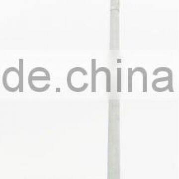 galvanized round lighting pole,yard lamp post, lighting pole,street lighting pole, steel tubular pole