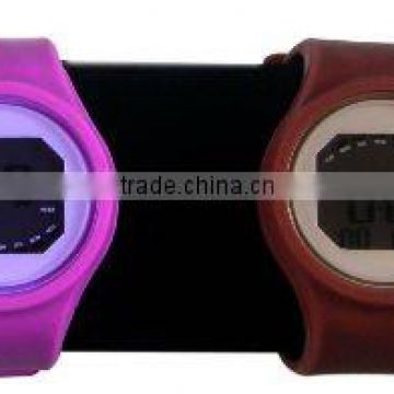 digital watch in silicone