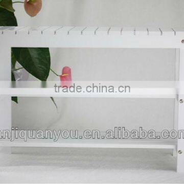 bamboo Green shoes rack bench, shoe furniture