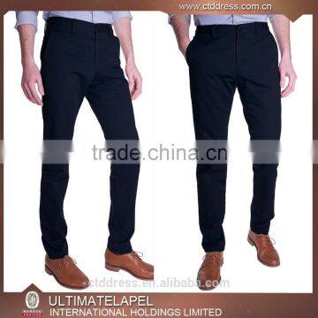 2015 New style 100% cotton dark blue men cotton chino pants                        
                                                Quality Choice