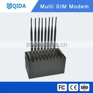 Popular 8 port bulk sms device laptop sim card modem gprs modem with sim card