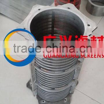 Screw extruder screen for Chicken manure filter