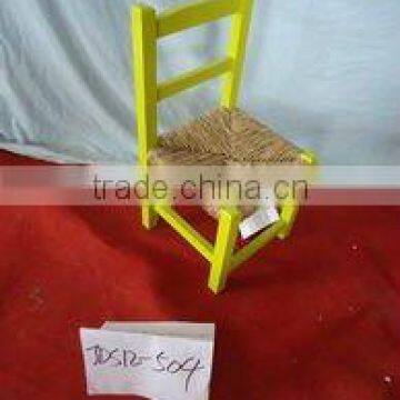 wooden children chair