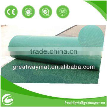 Ribbed PP placemat with PVC backing