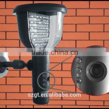 Solar Power Camera With LED Light