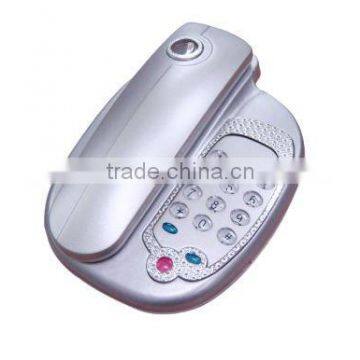 Basic Corded Telephone, Very Nice Style, Flash, Portable and Economical, Best Telecommunication Products.