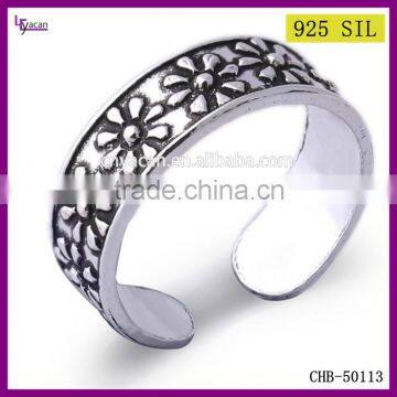 Hot Sell 925 Sterling Silver Vintage Finger Ring Designs Women