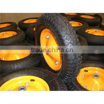 rubber wheel 16" solid rubber wheel