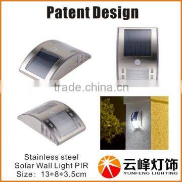 New Design Patent Solar Wall Light PIR Motion Sensor photo-2