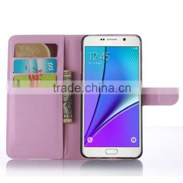 Wholesale Folio Stand Case for Samsung GALAXY A5 A510 PU Leather Flip Cover With Wallet photo-2