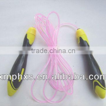 Clear PVC jump rope