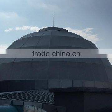 PTFE Tensile Fabric Architecture Membrane Structure With High Transmission Mesh Fabric for Dome and Facade