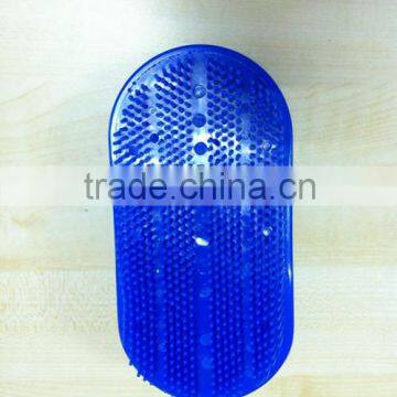 Plastic massage curry horse comb