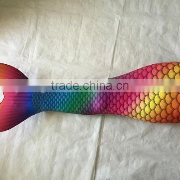 myle factory own design 9 color 4 size to choose in stock neoprene/spandex mermaid tail