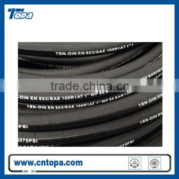 Wire braided Quality high pressure hydraulic hose R1AT