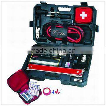 36 pcs car emergency tool kit with air compressor /car diagnostic tool kit