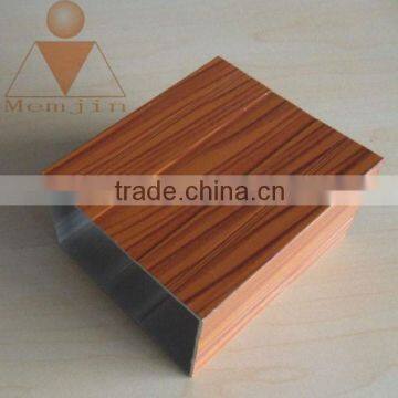 Woodgrain transfer aluminum profiles for solar panel frame