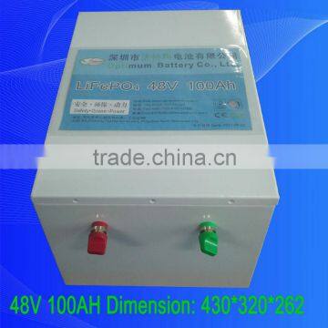 48V100Ah Lithium Battery Pack for Golf Cart