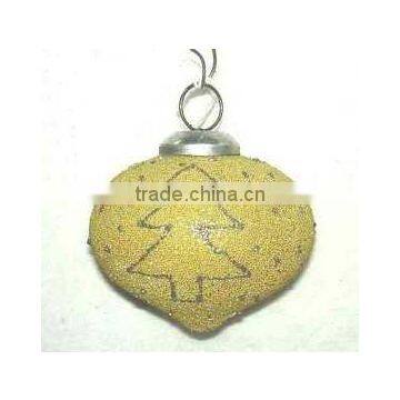 Christmas Glass Hanging Decoration Ornaments