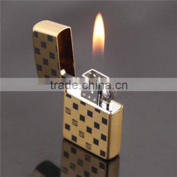 TS-1264 inflatable lighter,kerosene machine shell Wheel flame lighter wholesale