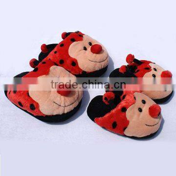 Plush animal slippers fluffy slippers