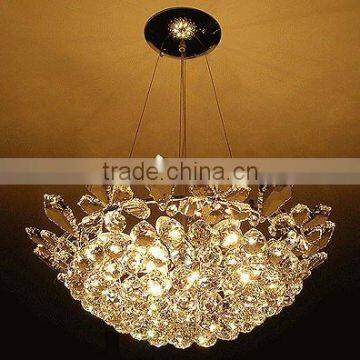 beautiful crystal lamp