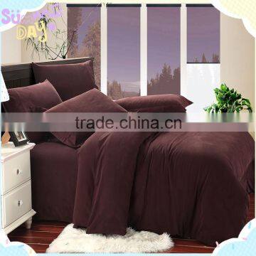 China cheap microfiber fabric wholesale aldi hotel comforter sets bedding, used hotel bedding for sale