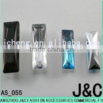 garment accessories crystal square acrylic stone