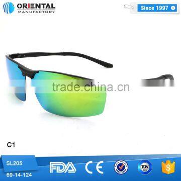 Aluminum Frame Mirror Lens Cycling and Surfing Sunglasses Polarized Sport photo-2