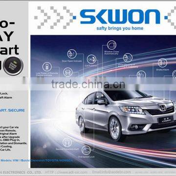 Direct factory car smart key system with engine push button start smart start
