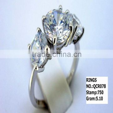 new fashion 925 sterling silver rings QCR078