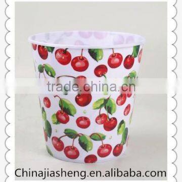 flower plastic popcorn bucket