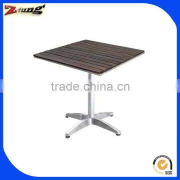 ZT-1043T aluminum base polywood table