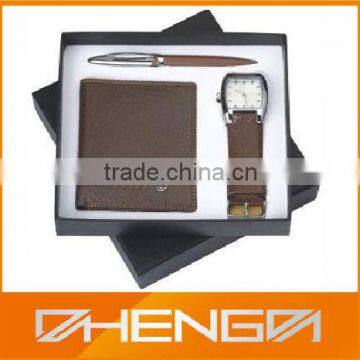 High quality customized made-in-china Leather Gift Set For Customer(ZDG12-002)