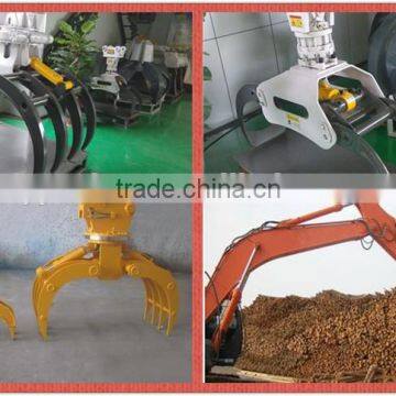 pc58uu excavator grab bucket suit for different brand, excavator bucket grapple, Excavator Grapple