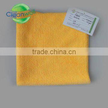 orange weft knitting microfiber cloth