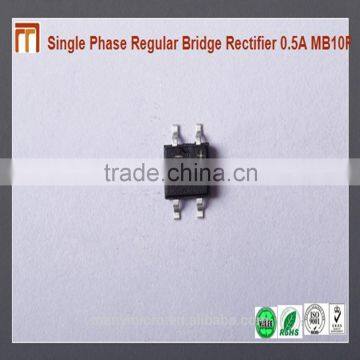 Single Phase Regular Bridge Rectifier 0.5A MB10F