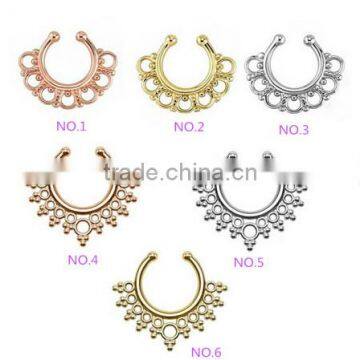 American&European Style New Fashion Fake Nose Ring Non Piercing Nose Ring photo-2
