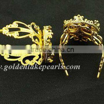 Gold Plated Copper Fashion Rings