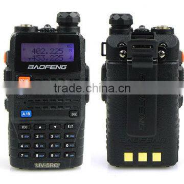 5W 128CH VHF UHF 136-174MHz+400-520MHz DTMF Two-Way Radio BAOFENG BFUV-5RC