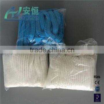 Head Protection Nonwoven Hair Nets Single / Double Elastic photo-2