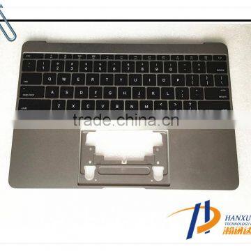 Wholesale Original Gray Topcase with US Layout keyboard for MacBook 12" A1534 palmrest