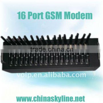 3G16 slot bulk sms modem pool for bulk sms sending, high speed