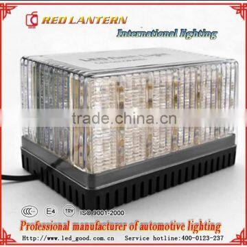 White And Yellow 12V/24V LED Strobe Warning Light Warning Blinker photo-3