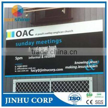 Sound insulation aluminum composite panel advertising sign boards