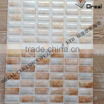 300X450MM 3D inkjet ceramic interior wall tiles