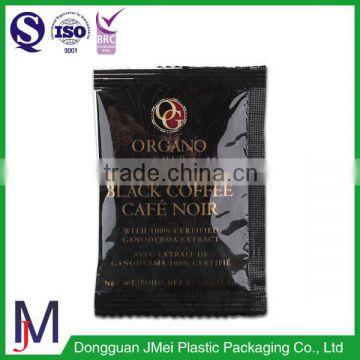 Custom packaging coffee tea bags side seal pouch food product