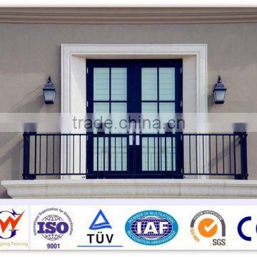 Factory direct China Hangzhou manufacturer ISO9001 wrought iron balcony railing wholesale