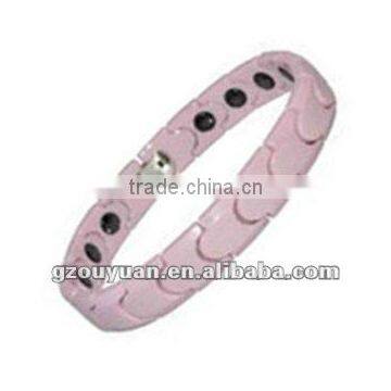 Amazing Design Cute Style Pink Ceramic Bracelet